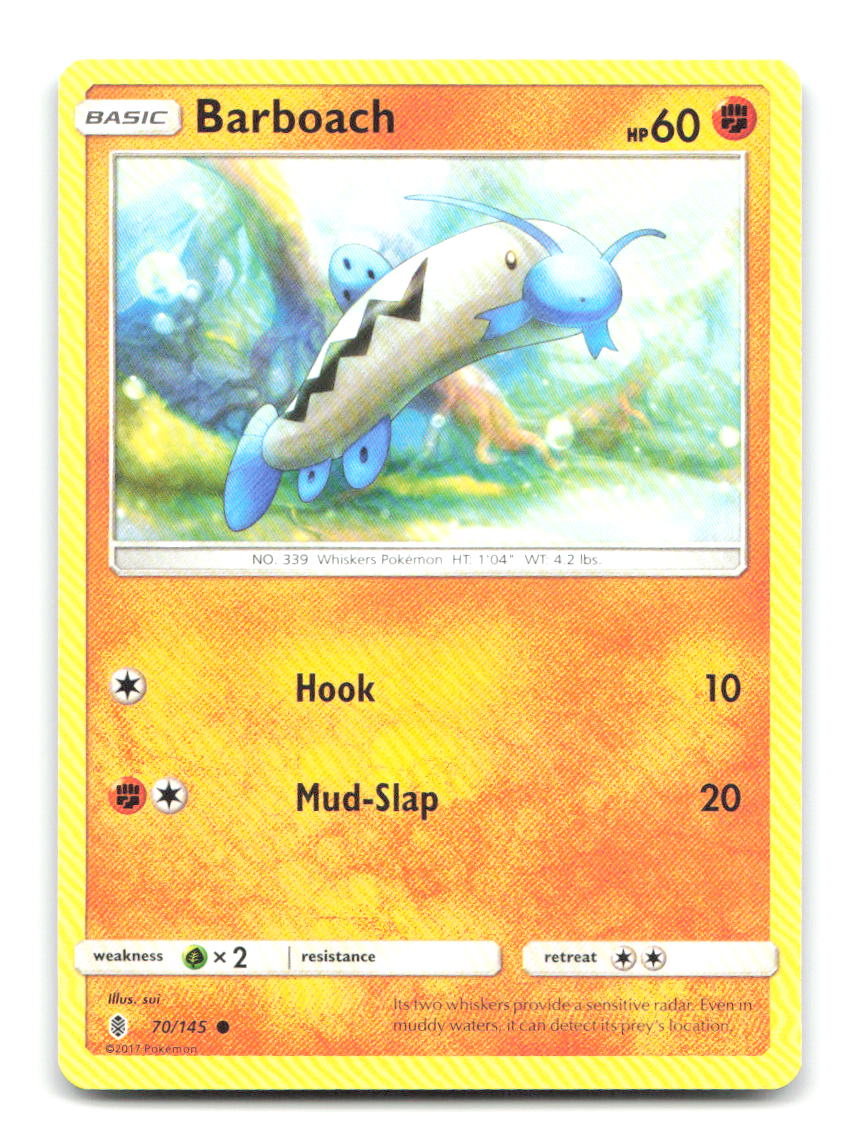 Barboach 70/145 C Guardians Rising Pokemon LP