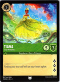 Tiana - True Princess 94/204 Uncommon Rise of the Floodborn Lorcana Near Mint