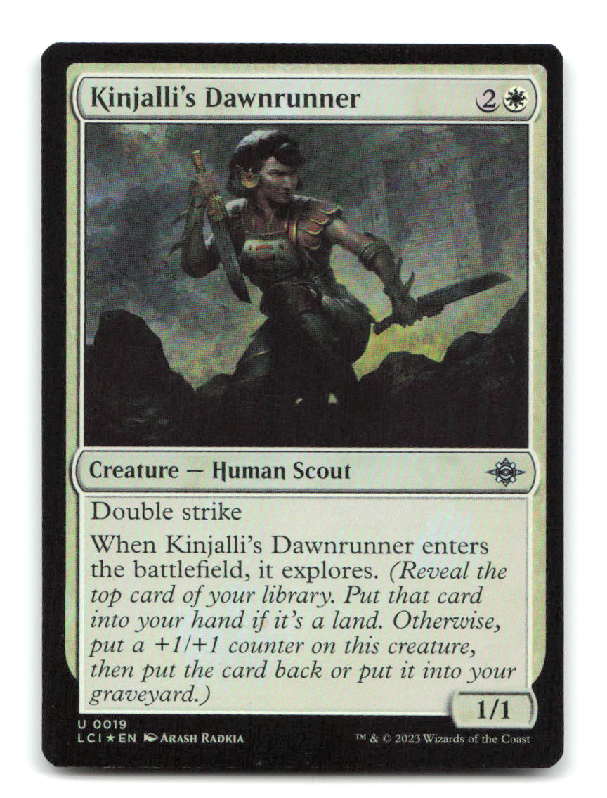 Kinjalli's Dawnrunner 19 LCI Magic: The Gathering Foil NM