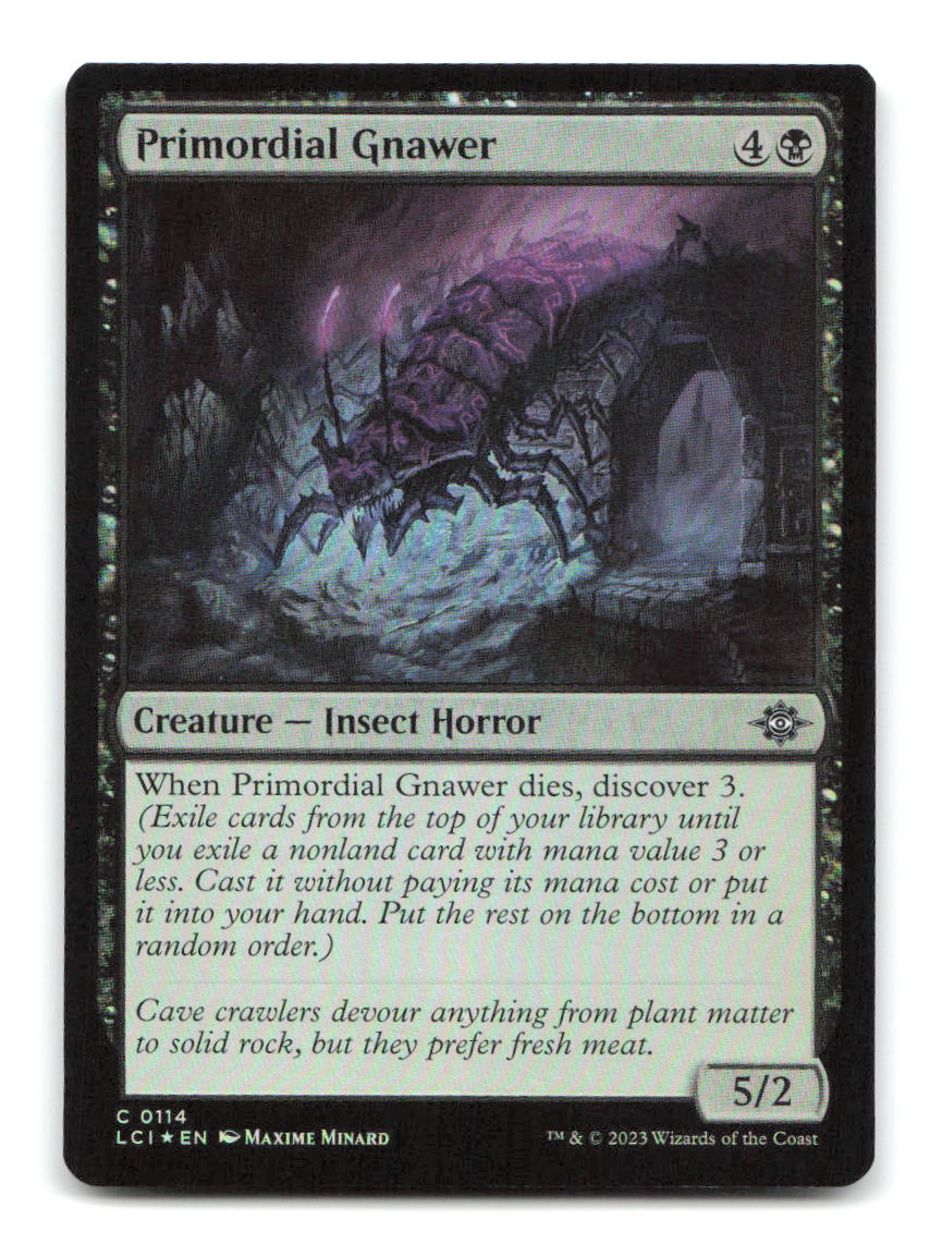 Primordial Gnawer 114 LCI Magic: The Gathering Foil NM
