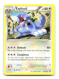 Exploud 82/124 Rare Fates Collide Pokemon Lightly Played