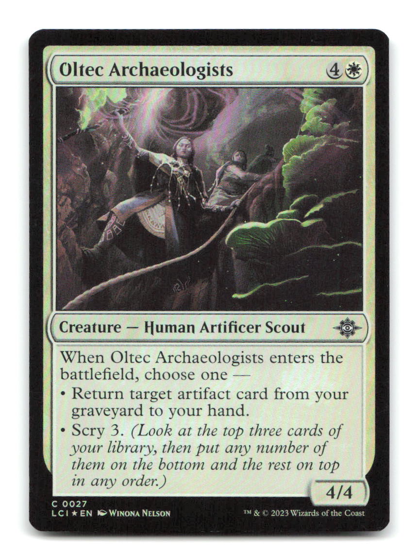Oltec Archaeologists 27 LCI Magic: The Gathering Foil NM