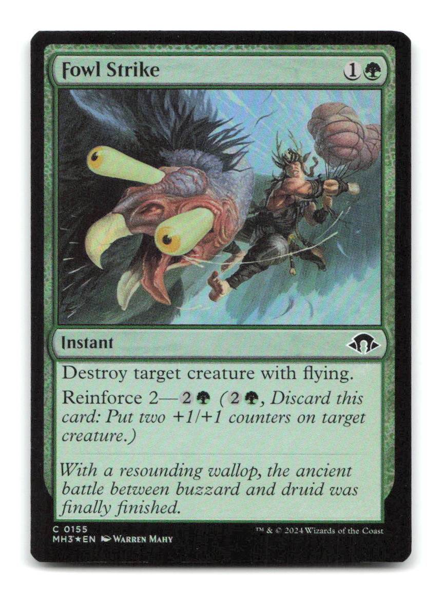 Fowl Strike 155 MH3 Magic: The Gathering Foil NM