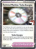 Technical Machine: Turbo Energize 179/182 Holo Prize Pack Series  Pokemon LP