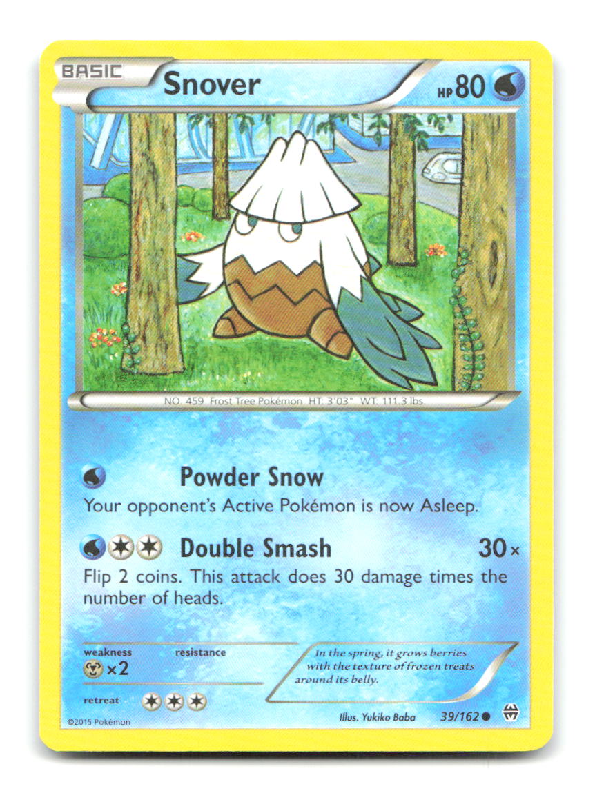 Snover 39/162 C BREAKthrough Pokemon LP