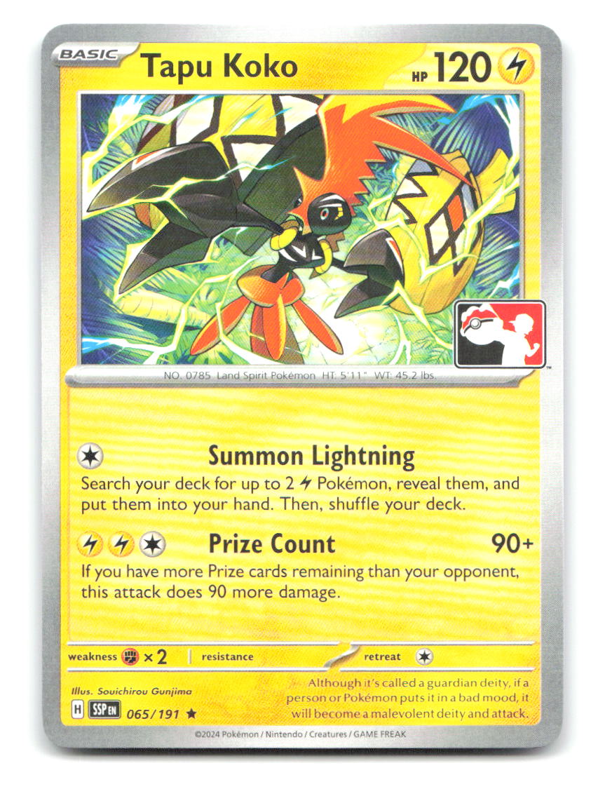 Tapu Koko 065/191 Pokemon NM