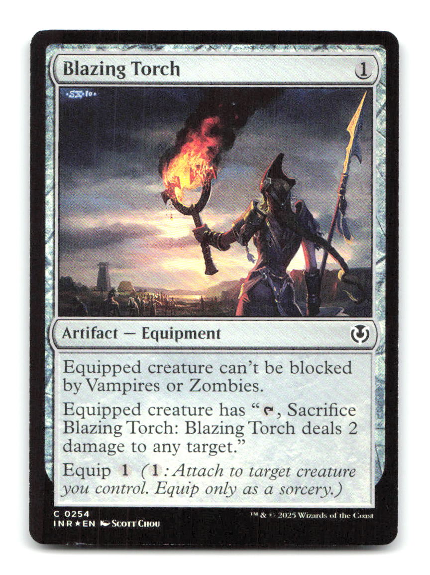 Blazing Torch 254 INR Magic: The Gathering Foil NM