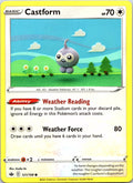 Castform 121/198 Common Chilling Reign Pokemon Lightly Played
