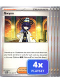 Playset of 4 Gwynn 078/084 Uncommon Pitch Black Pokemon Near Mint