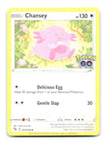 Chansey 051/078 Uncommon Pokemon GO Pokemon Near Mint