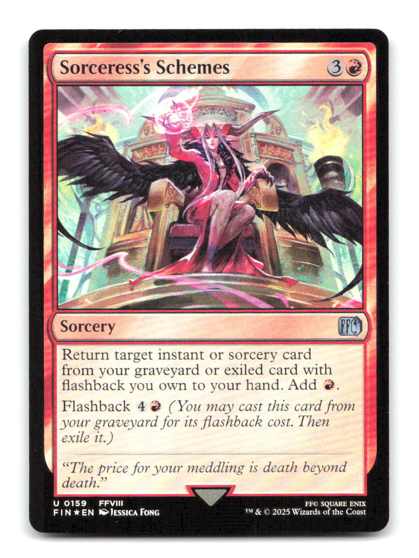 Sorceress's Schemes 159 FIN Magic: The Gathering Foil NM