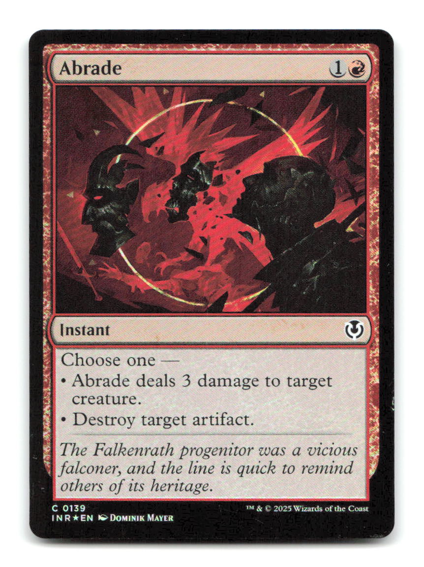 Abrade 139 INR Magic: The Gathering Foil NM