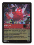 Ming Lee - Giant Red Panda 129/204 13 Lorcana Cold Foil NM