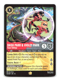 Dash Parr & Violet Parr - Super Siblings 133/204 13 Lorcana NM