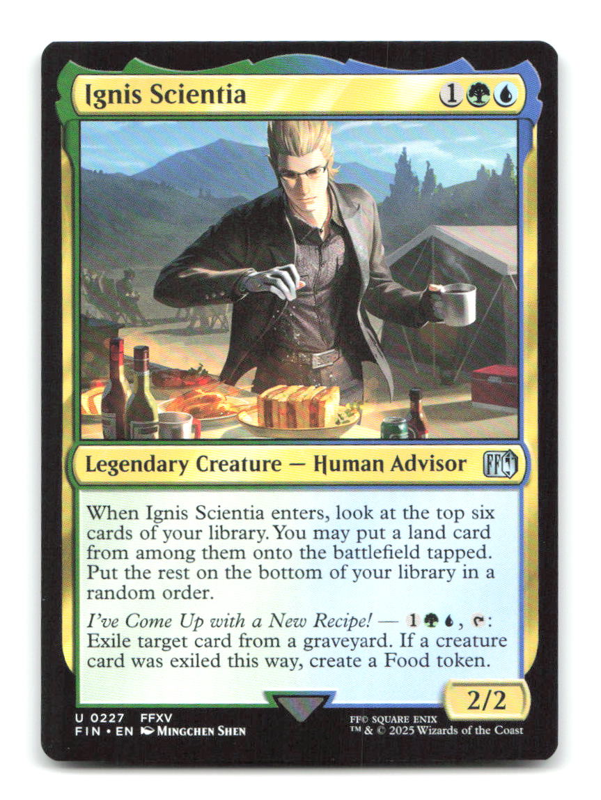Ignis Scientia 227 UC FINAL FANTASY Magic: The Gathering NM