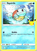 Squirtle 017/025 Promo McDonald's 25th Anniversary Promos Pokemon Lightly Played