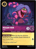 Madam Mim - Snake 49/204 Uncommon Rise of the Floodborn Lorcana Near Mint