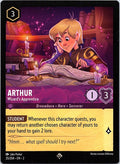 Arthur - Wizard's Apprentice 35/204 Super Rare Rise of the Floodborn Lorcana NM