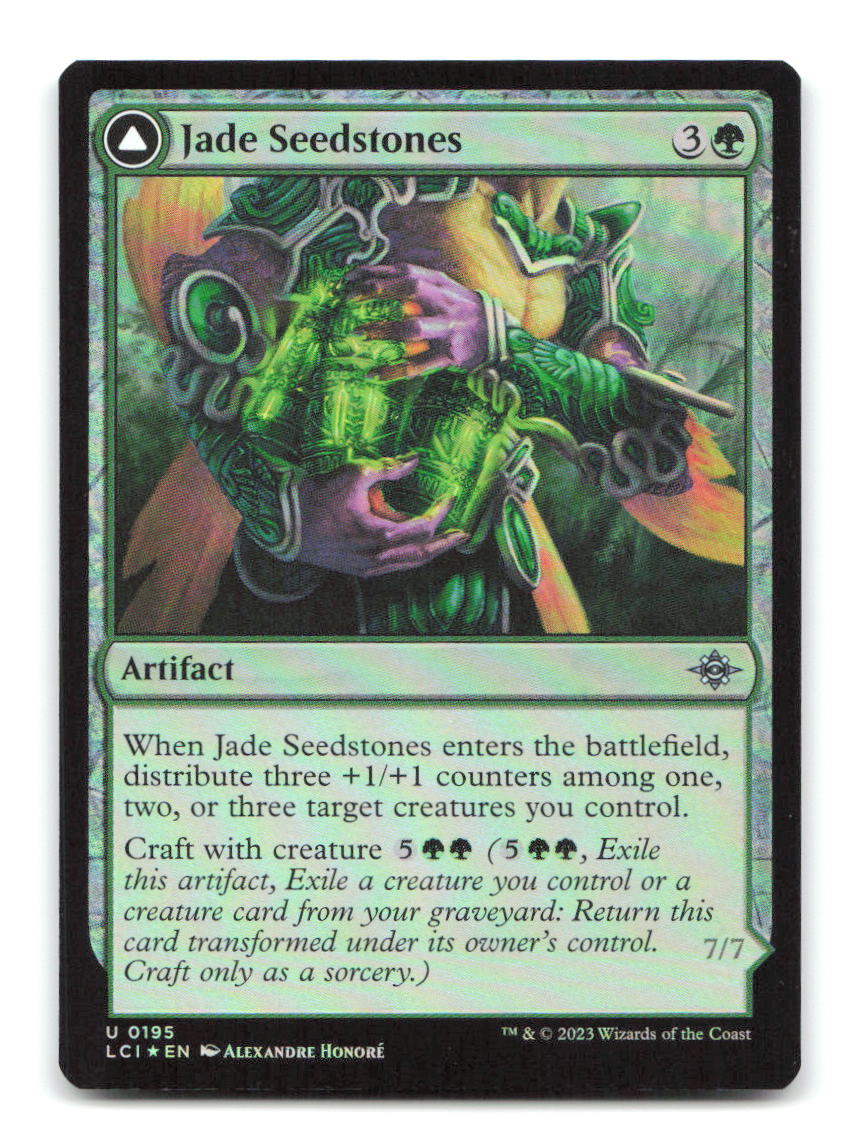 Jade Seedstones 195 LCI Magic: The Gathering Foil NM