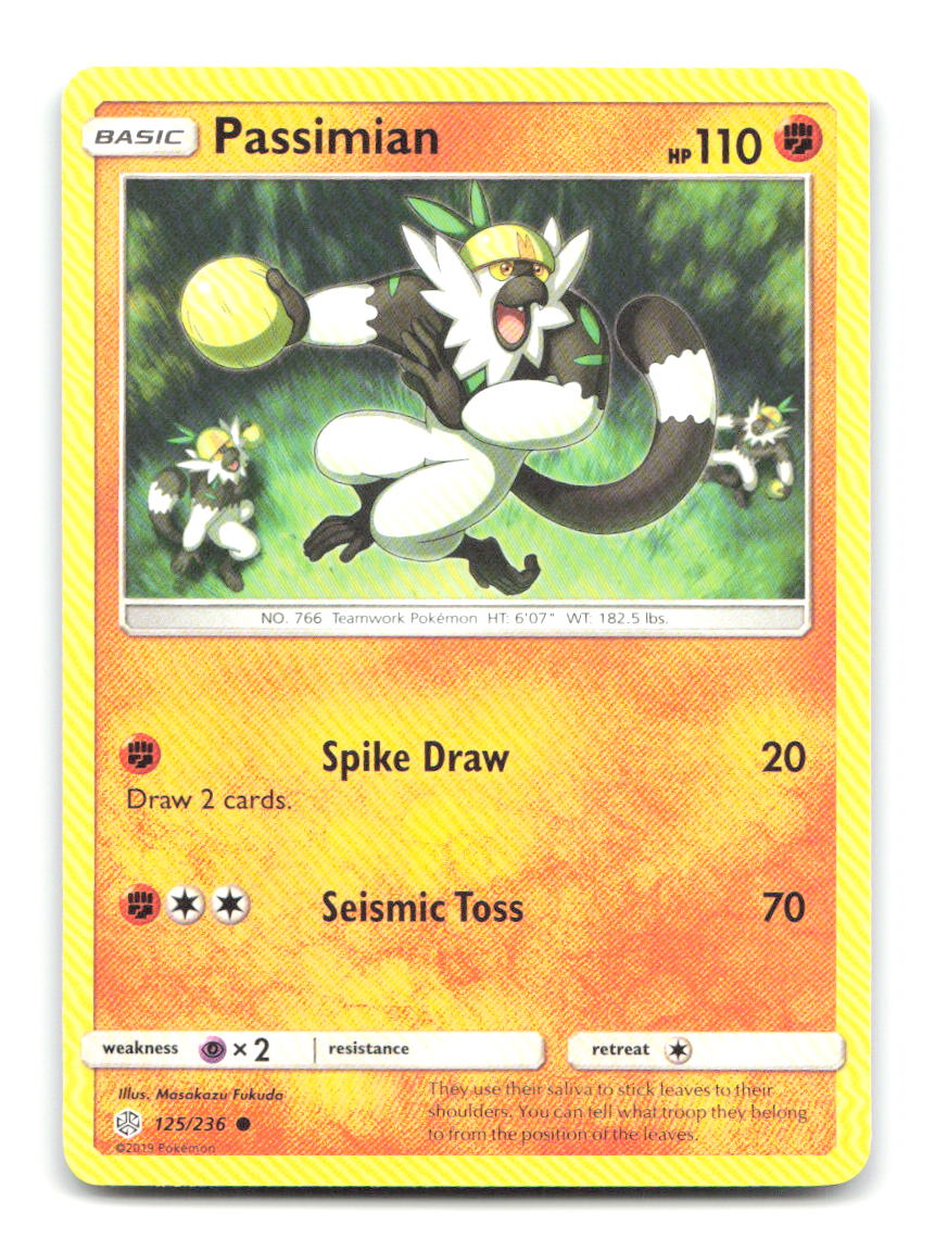 Passimian 125/236 C Cosmic Eclipse Pokemon LP
