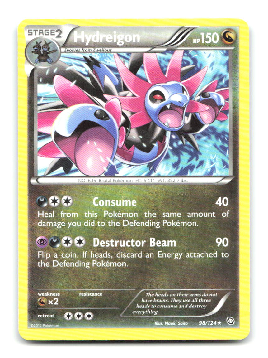 Hydreigon 98/124 DRX Pokemon MP