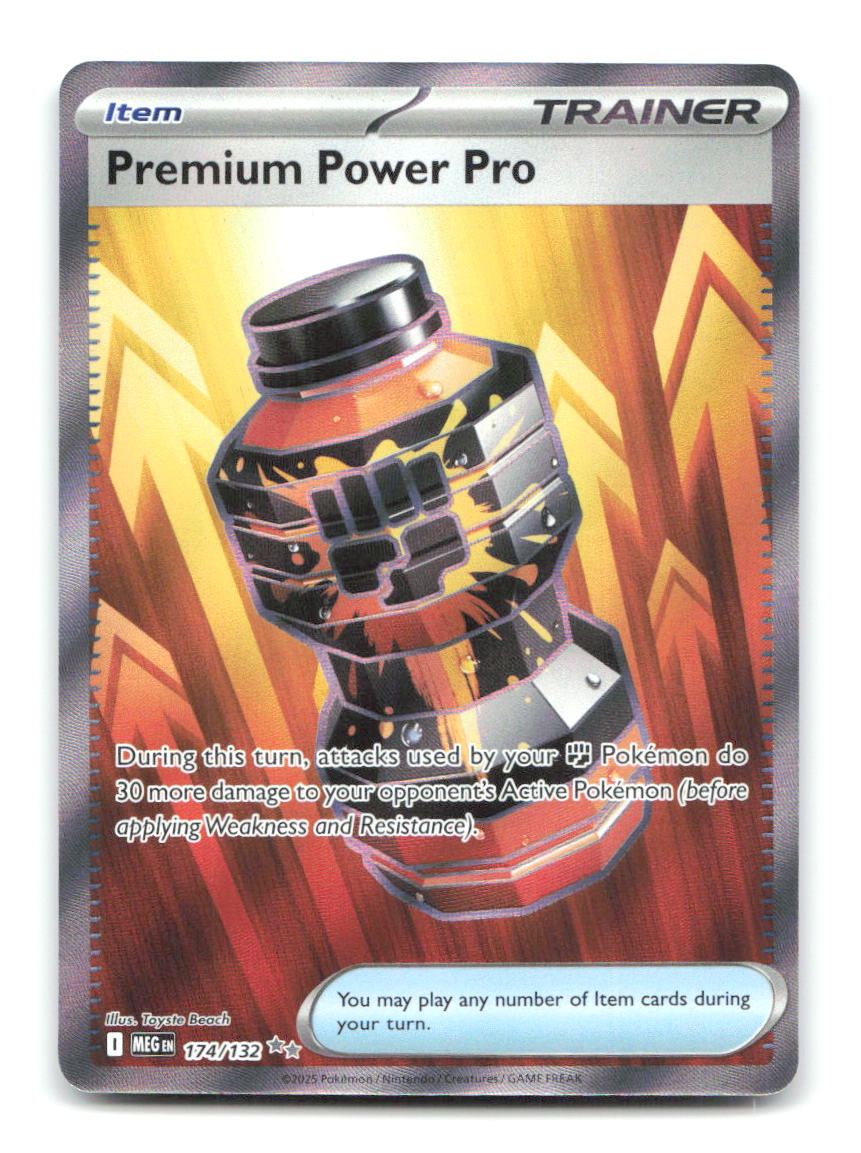Premium Power Pro 174/132 MEG Pokemon Holo NM