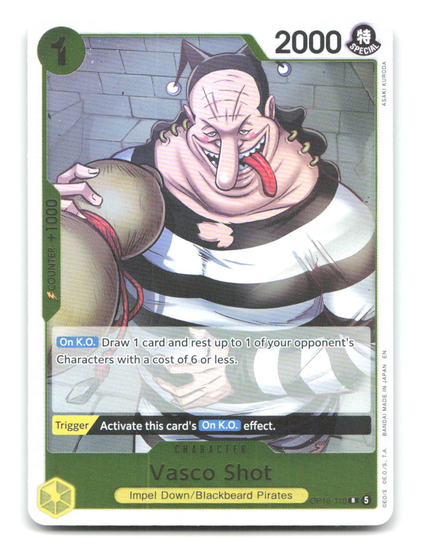 Vasco Shot OP16-110 OP16 One Piece Foil NM