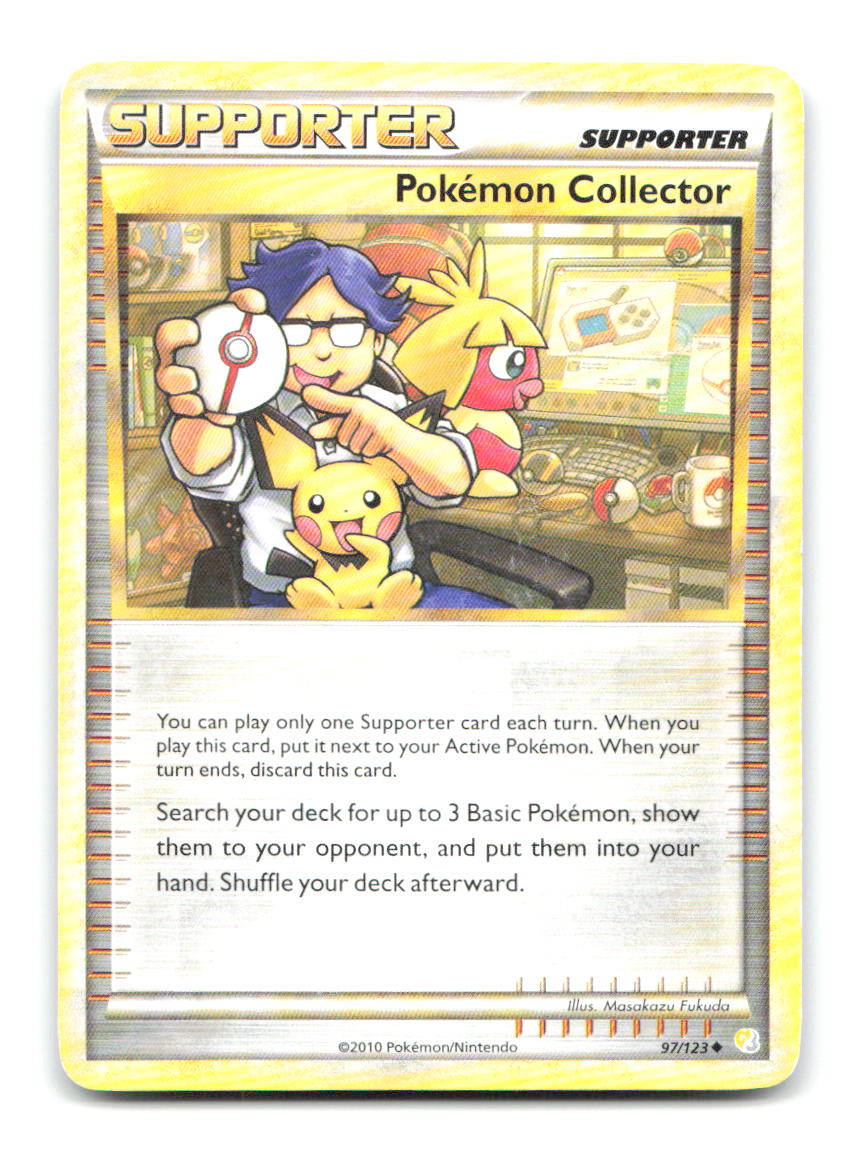Pokemon Collector 97/123 Uncommon HeartGold & SoulSilver Pokemon Heavily Played