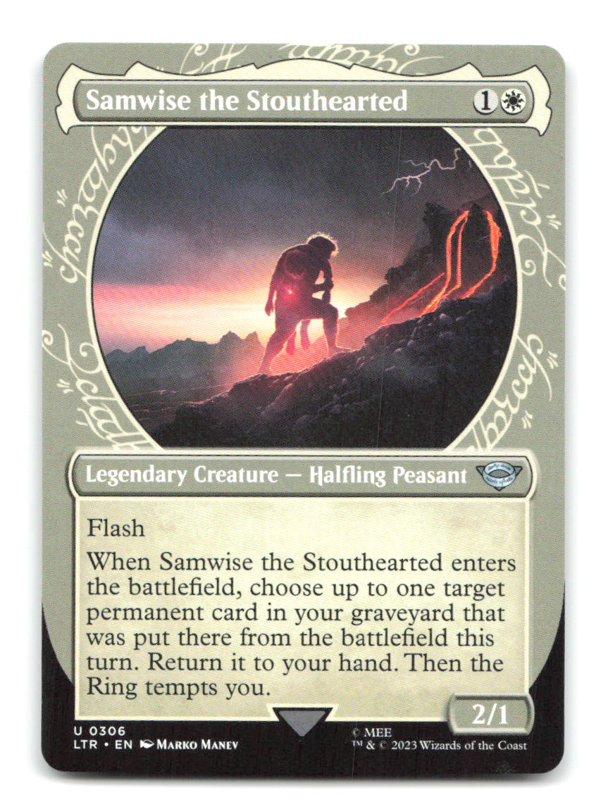 Samwise the Stouthearted (Showcase) 306 LTR Magic: The Gathering NM