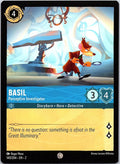 Basil - Perceptive Investigator 140/204 Common Rise of the Floodborn Lorcana NM