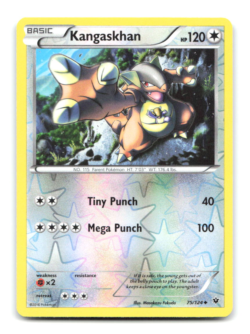 Kangaskhan 75/124 FCO Pokemon Reverse Holo NM