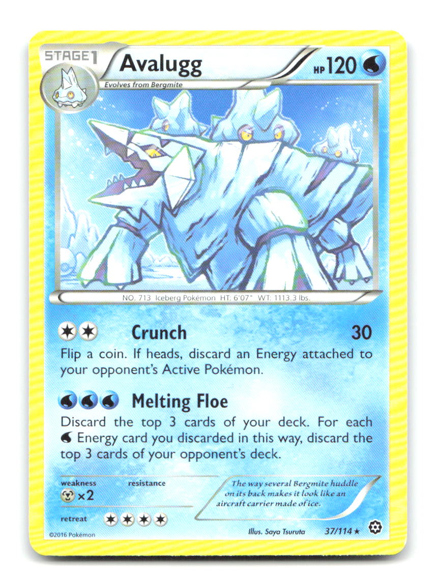 Avalugg 37/114 STS Pokemon MP