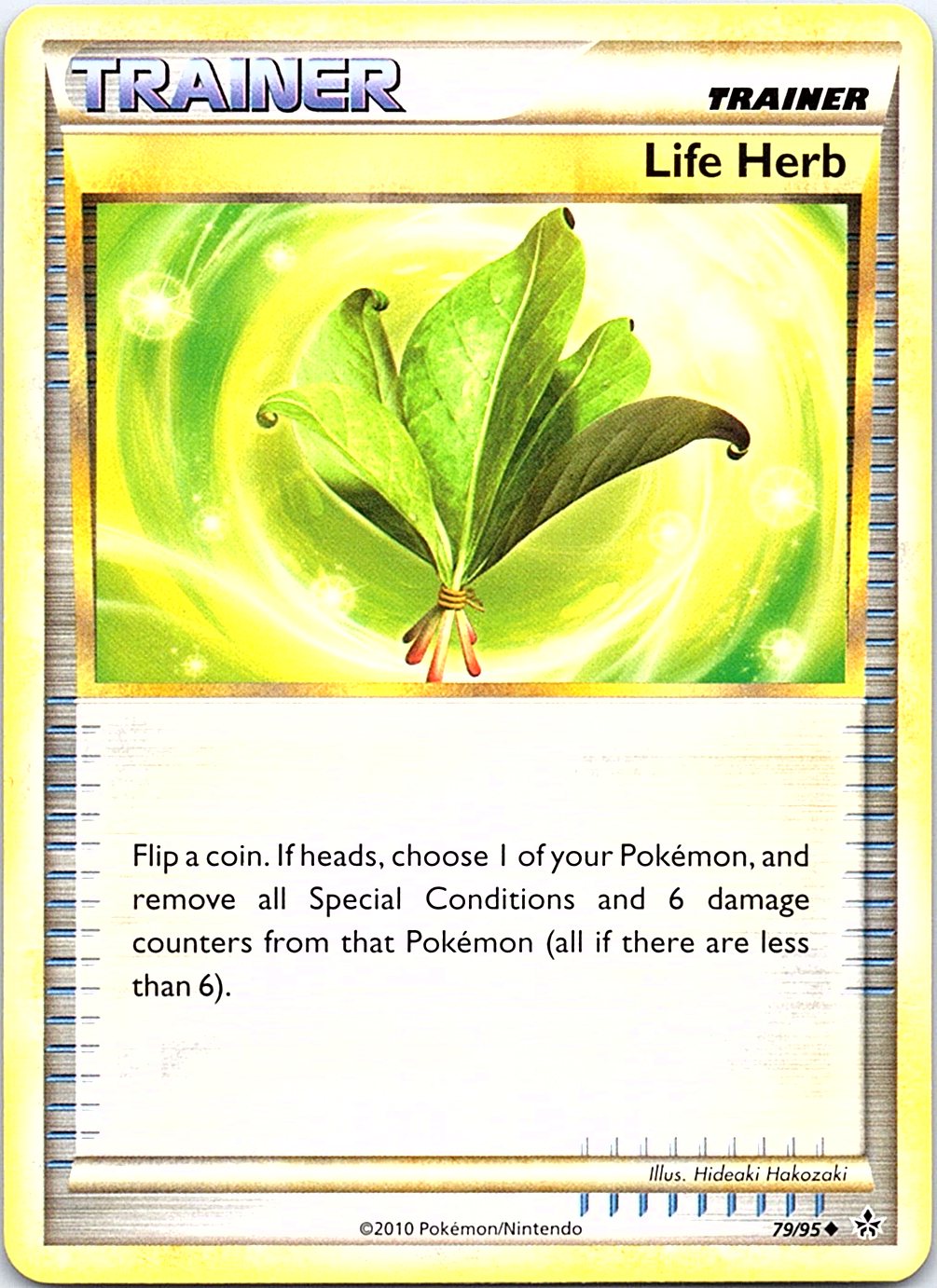 Life Herb 79/95 Uncommon HGSS Unleashed Pokemon Lightly Played