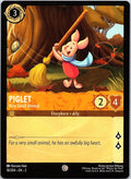 Piglet - Very Small Animal 18/204 Common Rise of the Floodborn Lorcana Near Mint