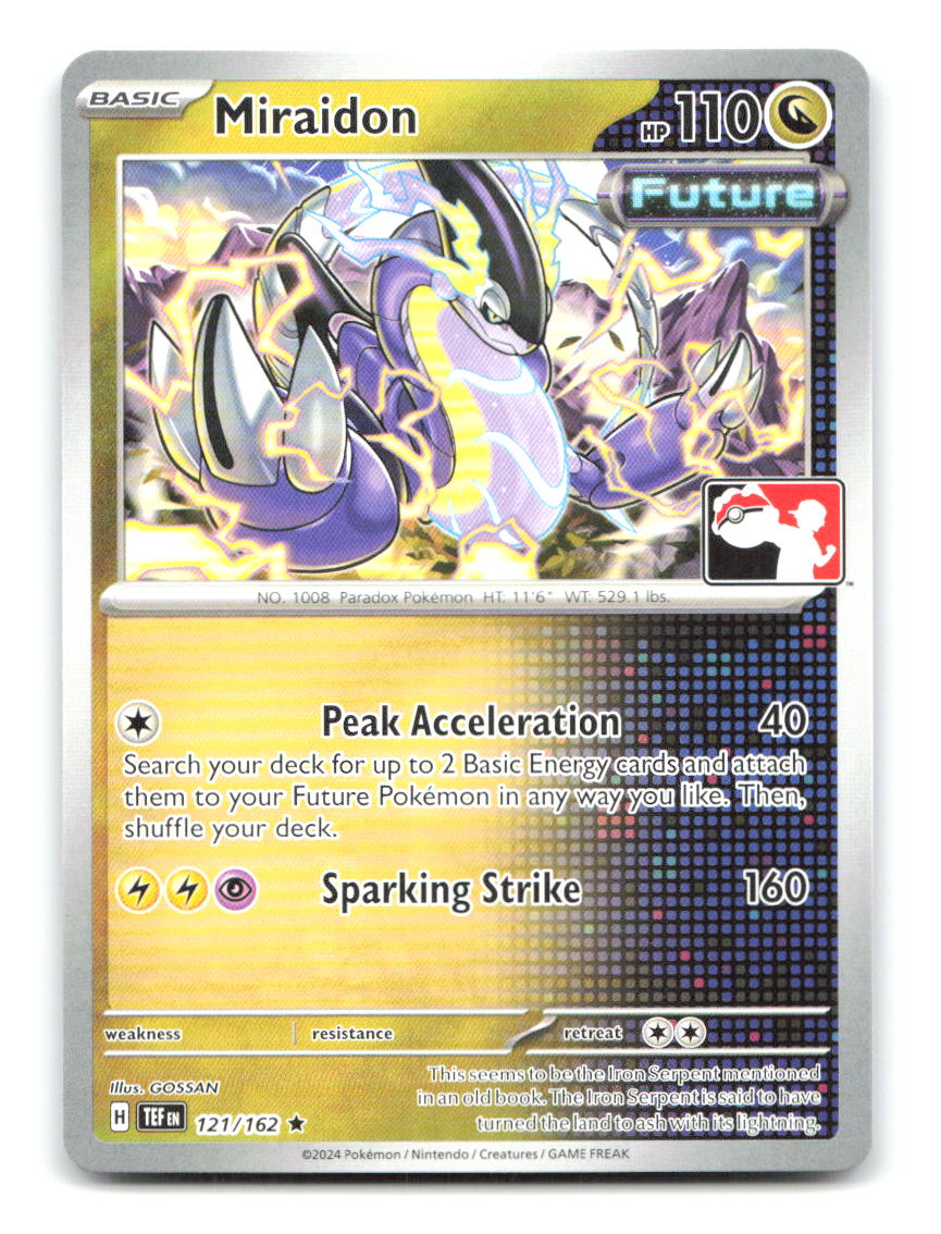 Miraidon 121/162 Pokemon NM