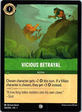 Vicious Betrayal 100/204 Common The First Chapter Lorcana Near Mint