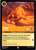 Simba - Protective Cub 20/204 Common The First Chapter Lorcana Near Mint