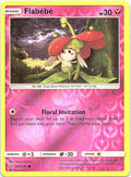Flabebe 149/236 Common Cosmic Eclipse Pokemon Reverse Holo Moderately Played
