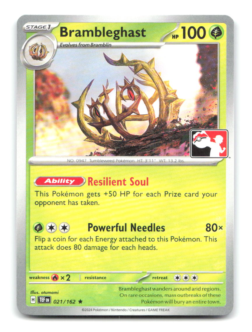 Brambleghast 021/162 Pokemon NM