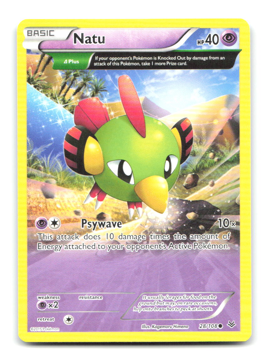 Natu 28/108 ROS Pokemon LP