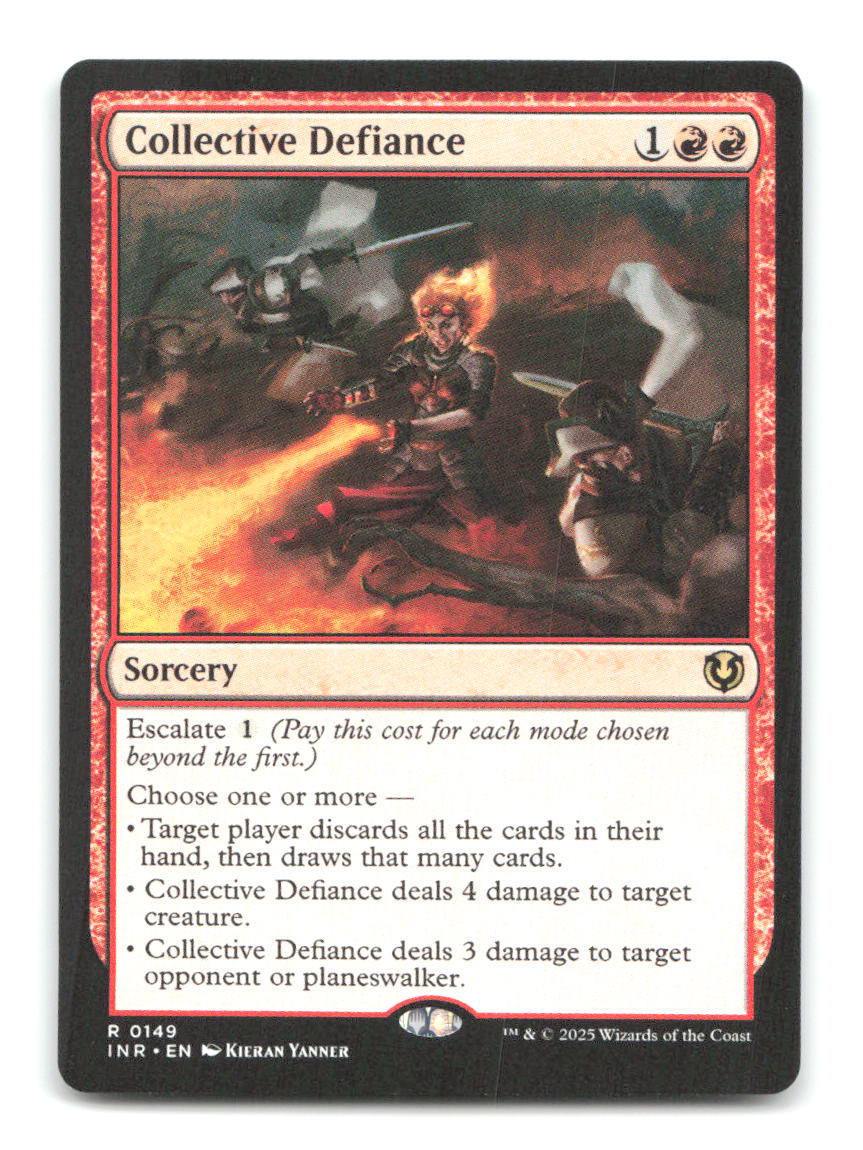 Collective Defiance 149 INR Magic: The Gathering NM