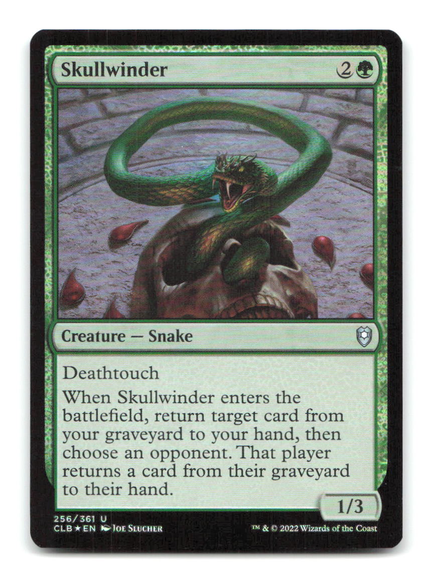 Skullwinder 256 CLB Magic: The Gathering Foil NM