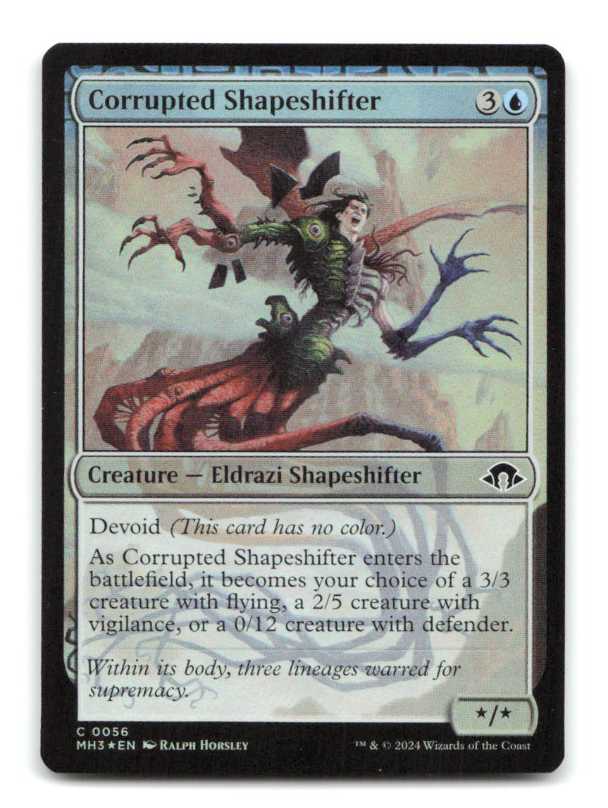Corrupted Shapeshifter 56 MH3 Magic: The Gathering Foil NM