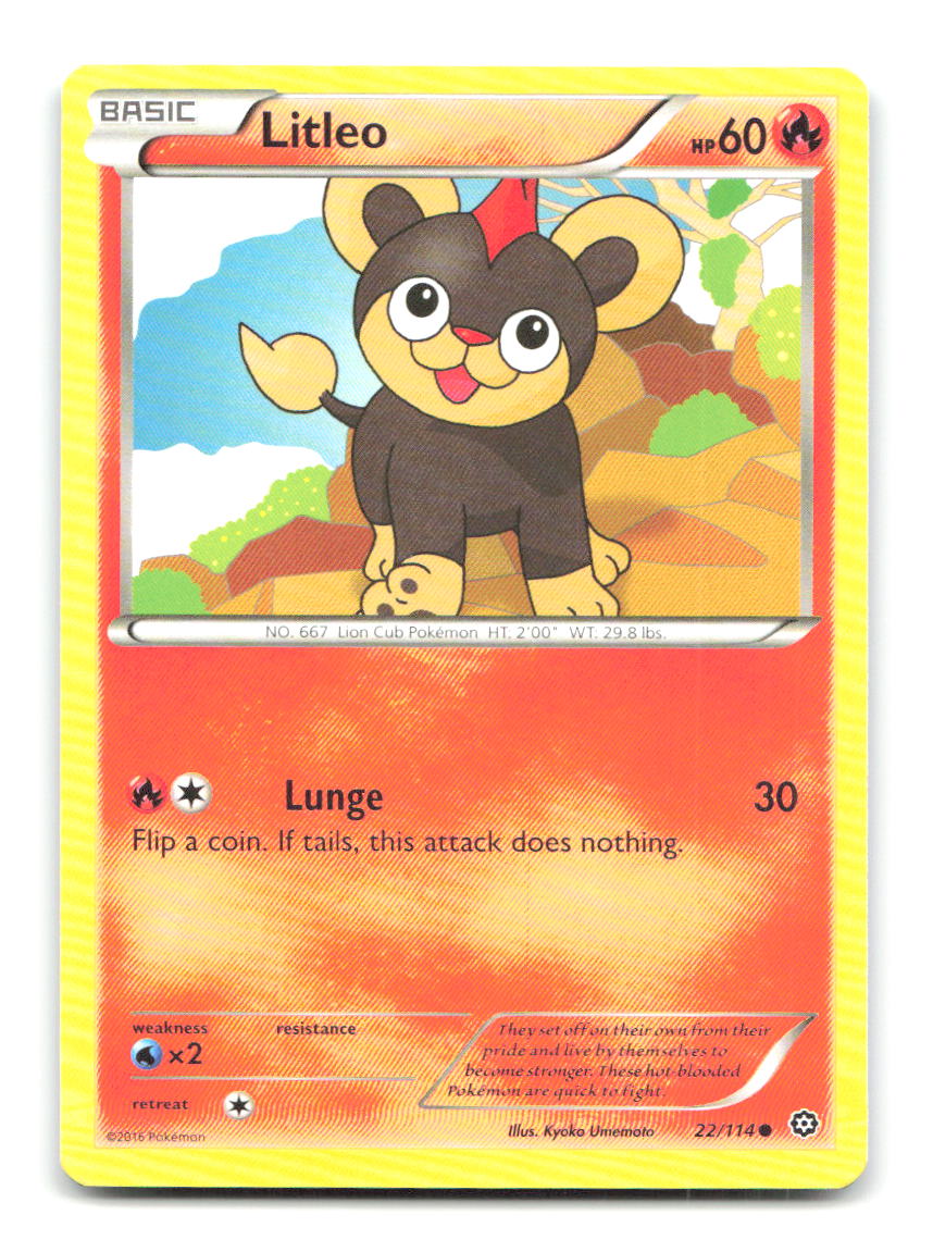 Litleo 22/114 STS Pokemon LP