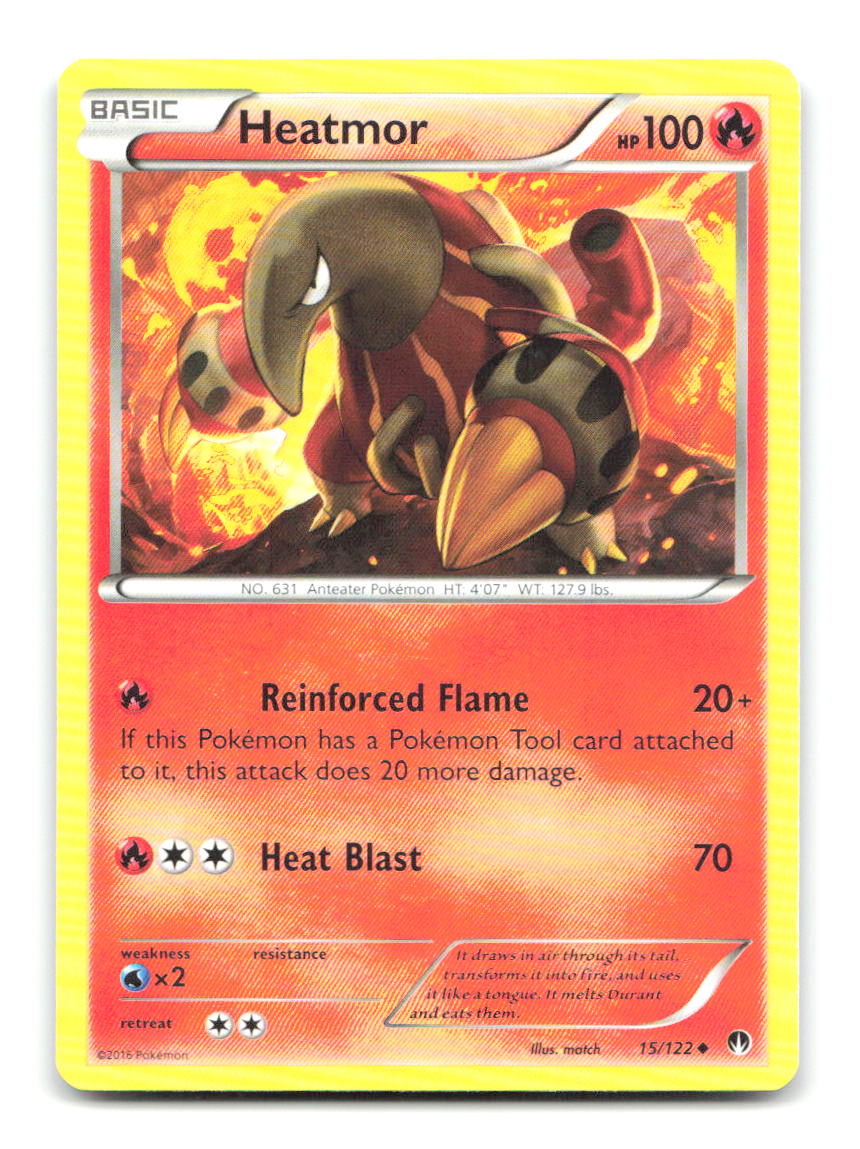 Heatmor 15/122 BKP Pokemon MP