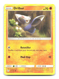 Drilbur 114/236 Common Cosmic Eclipse Pokemon Near Mint