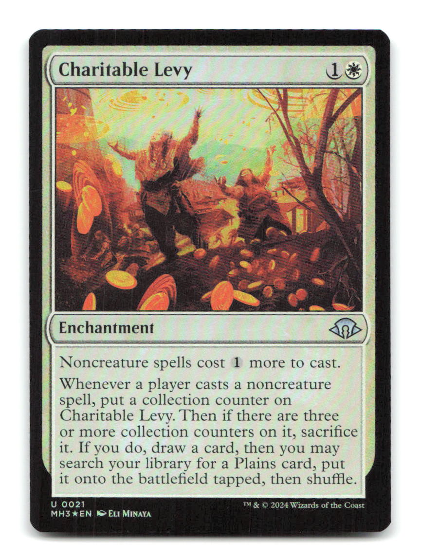 Charitable Levy 21 MH3 Magic: The Gathering Foil NM