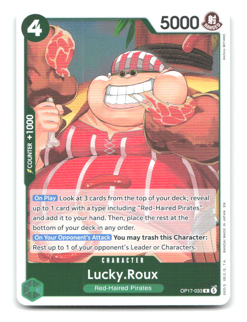 Lucky.Roux OP17-033 OP17 One Piece Foil NM