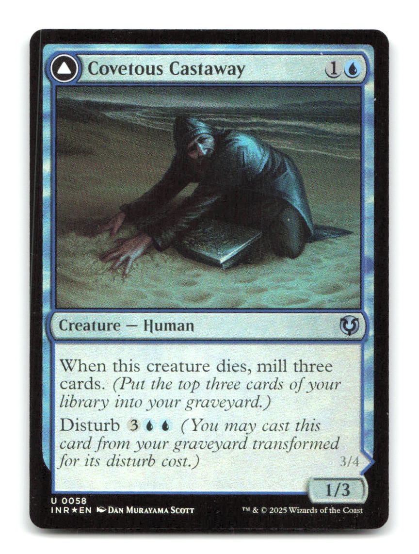 Covetous Castaway 58 INR Magic: The Gathering Foil NM