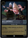 Wee Dingwall - Scrappy Lad 176/204 Common Wilds Unknown Lorcana Cold Foil NM